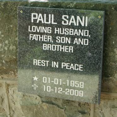 SANI Paul 1959-2009