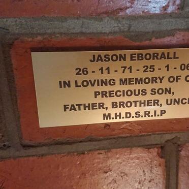 EBORALL Jason 1971-2006