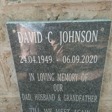 JOHNSON David C. 1949-2020