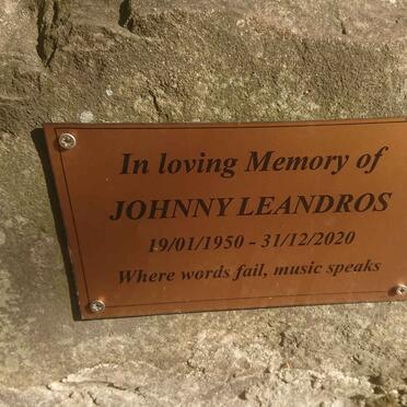 LEANDROS Johnny 1950-2020