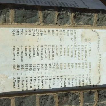 06. Plaque for the 2nd Batt Middlesex Regt