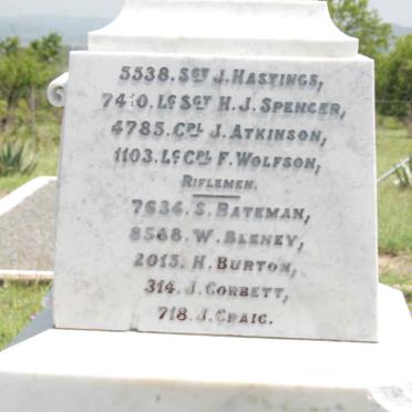 18. Monument dedicated to the King's Royal Rifles