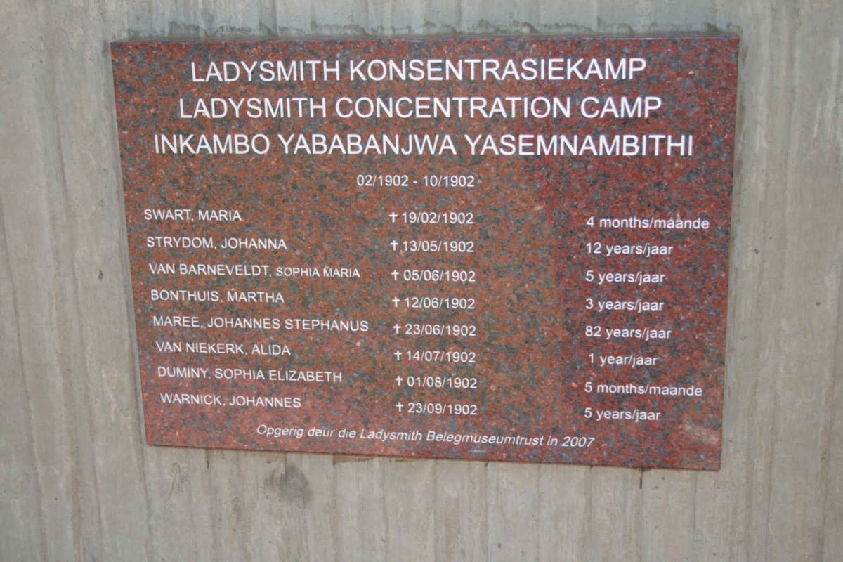 07. Ladysmith concentration camp