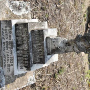 BRANDON Charles Henry Percie 1934-1935