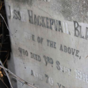 BLANE William, MACKERVAIL -1913 &amp; Jessie -1916