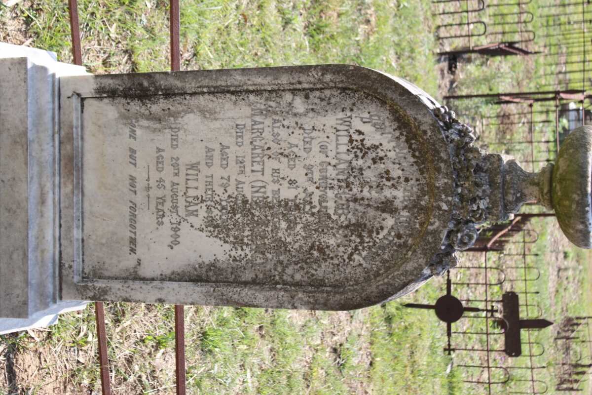 GIBSON William -190? &amp; Margaret 1900 :: GIBSON William -1900