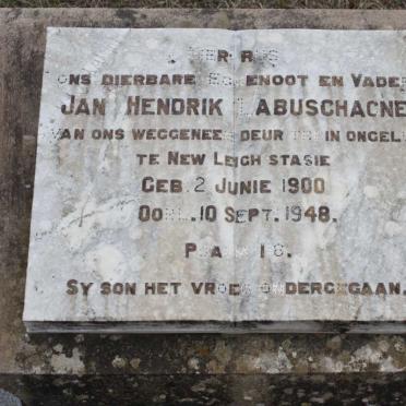 LABUSCHAGNE Jan Hendrik 1900-1948