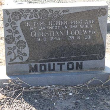 MOUTON Christian Lodewyk 1945-1981