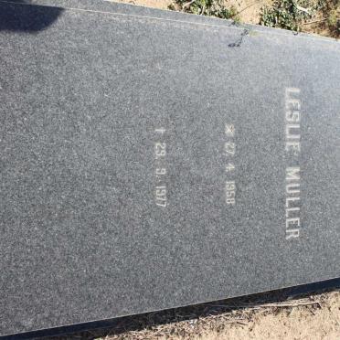 MULLER Leslie 1958-1977