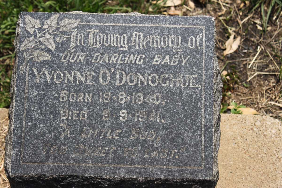 O'DONOGHUE Yvonne 1940-1941