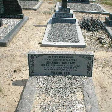 POTGIETER Johannes Abraham 1920-1974