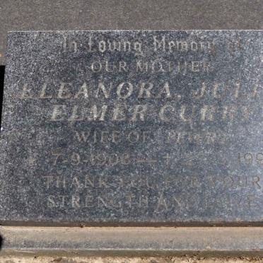 CURRY Eleanora Julia Elmer 1908-1998