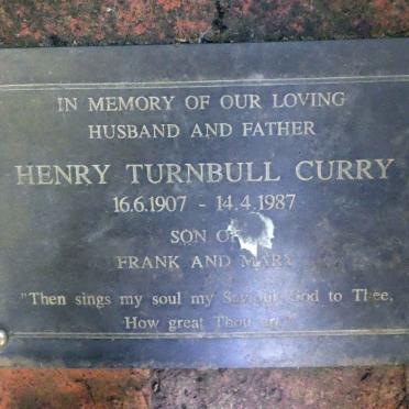 CURRY Henry Turnbull 1907-1987