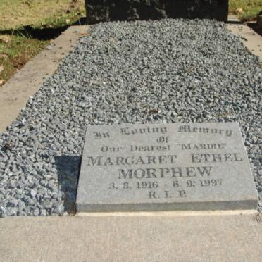 MORPHEW Margaret Ethel 1916-1997