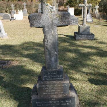 BOYCOTT William -1884 &amp; Mary Edith WAY -1927