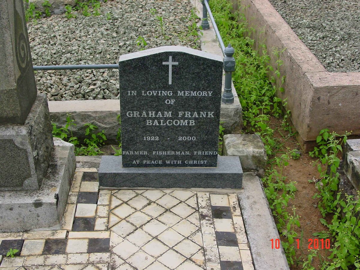 BALCOMB Graham Frank 1922-2000