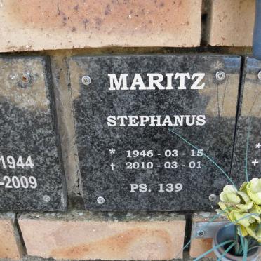 MARITZ Stephanus 1946-2010