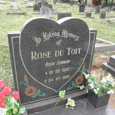 TOIT Jack, du 1926-1998 &amp; Rose SURMON 1932-1993