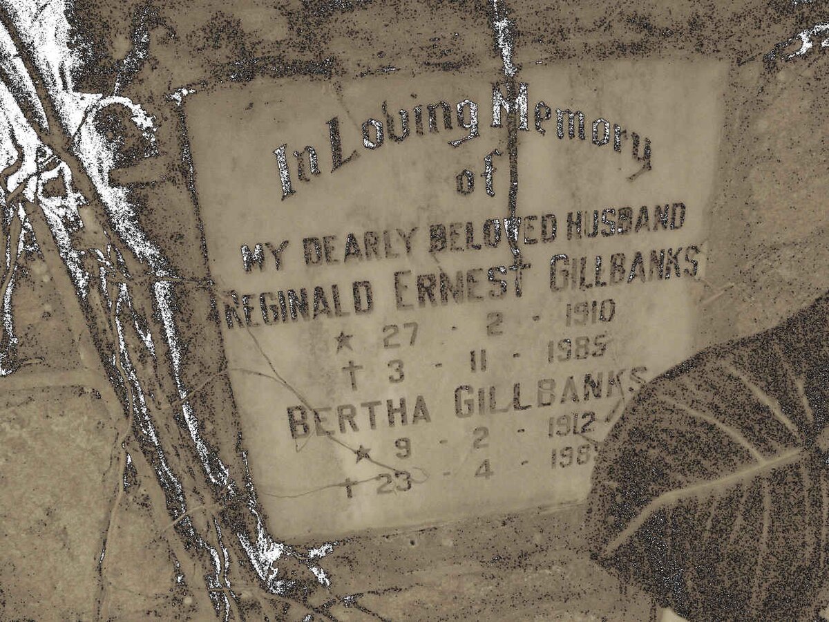 GILLBANKS Reginald Ernest 1910-1985 & Bertha 1912-1989