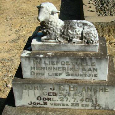 BLANCHE Jurie J.G. 1943-1943