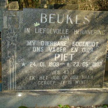 BEUKES Piet 1909-1993