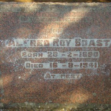 BOAST Alfred Roy 1890-1941
