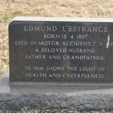 L'ESTRANGE Edmund 1897-1971