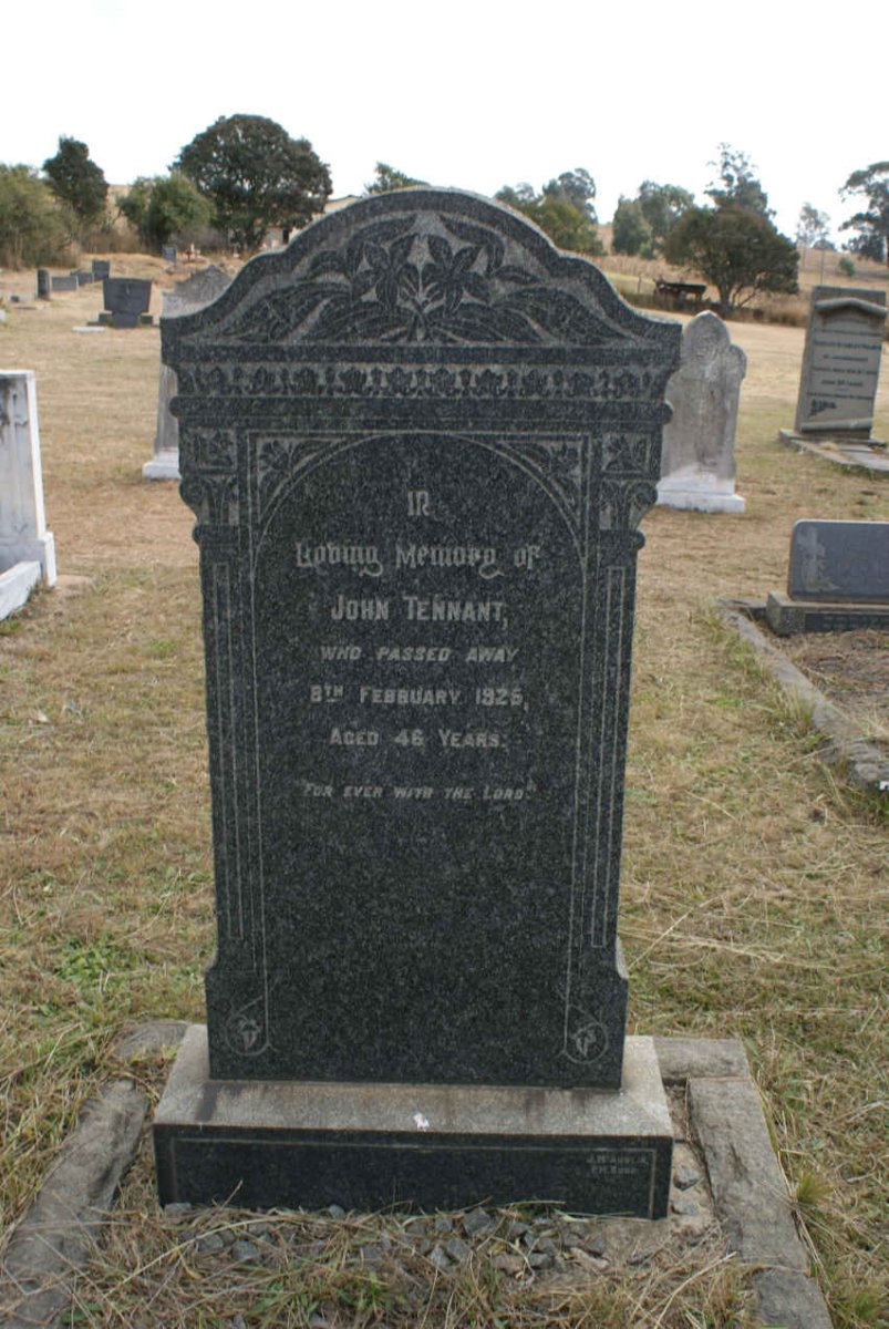 TENNANT John -1925