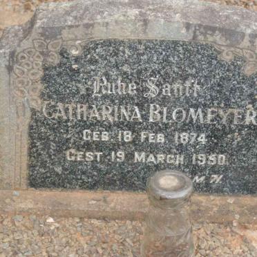 BLOMEYER Catharina 1874-1950