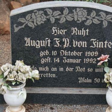 FINTEL August F.D., von 1909-1992