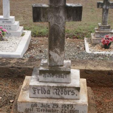ROHRS Frida 1909-1911