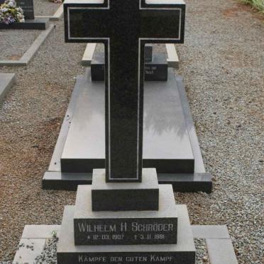 SCHRODER Wilhelm H. 1907-1991