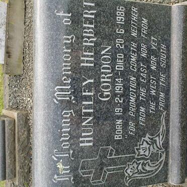 GORDON Huntley Herbert 1914-1986