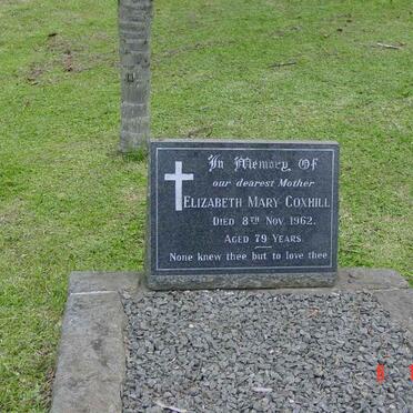 COXHILL Elizabeth Mary -1962