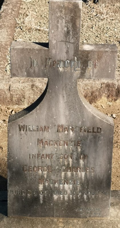 MACKENZIE William Mansfield  1896-1896