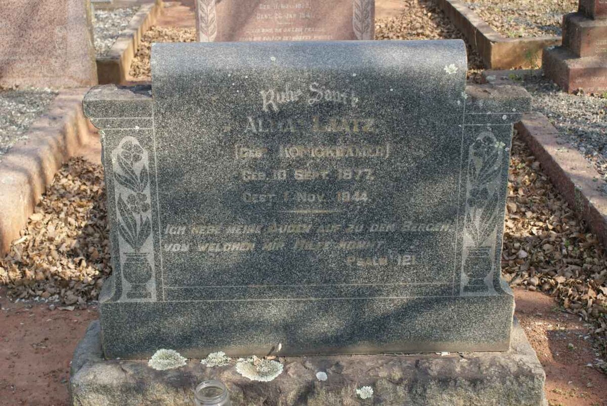 LAATZ Alma 1877-1944