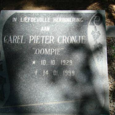 CRONJE Carel Pieter 1929-1999