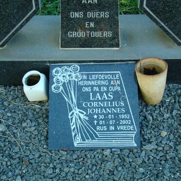 LAAS Cornelius Johannes 1952-2002