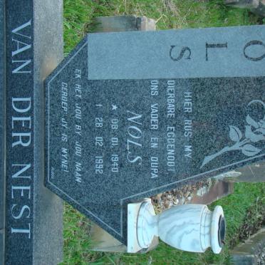 NEST Nols, van der 1940-1992