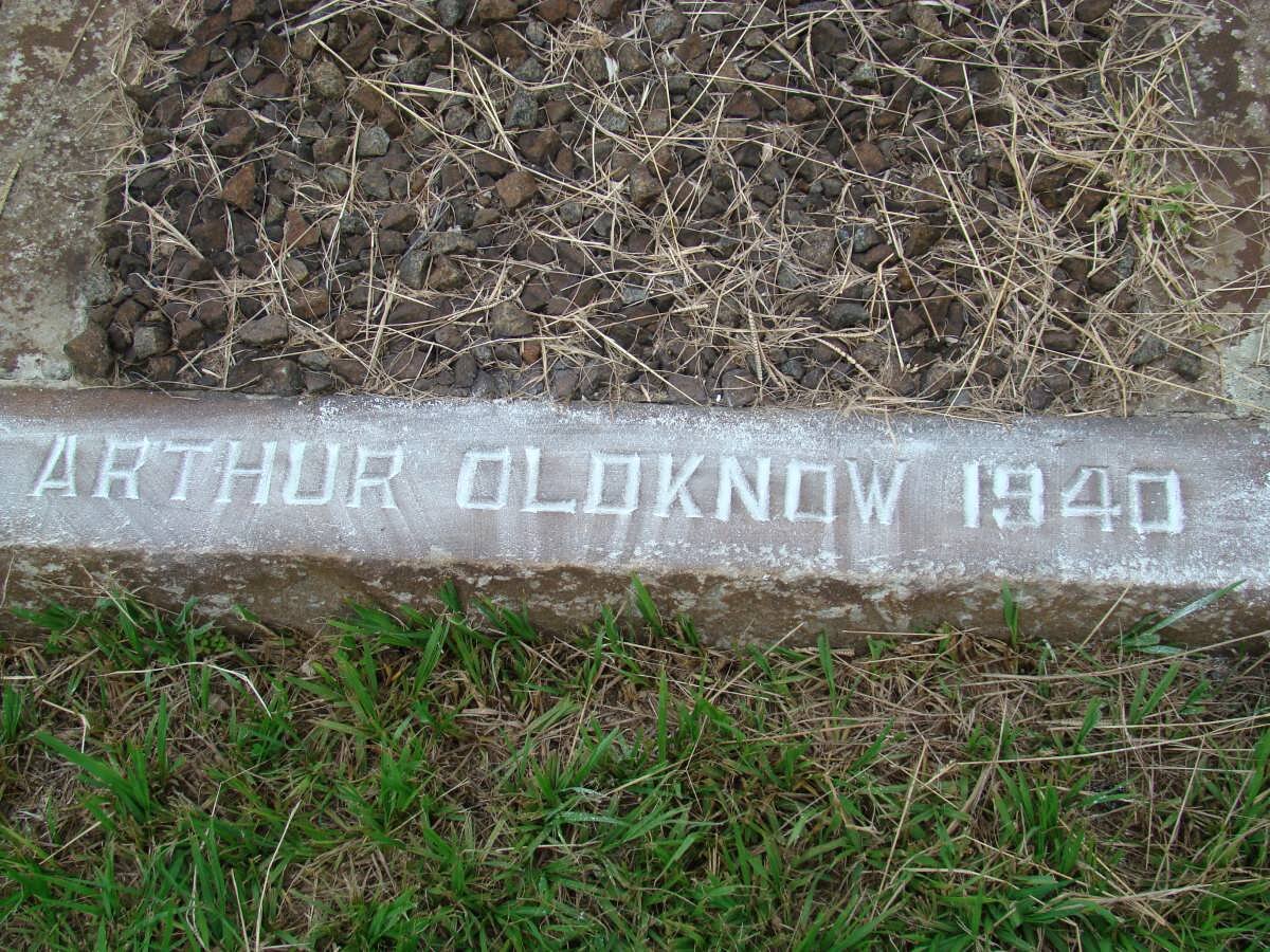 OLDKNOW Arthur -1940