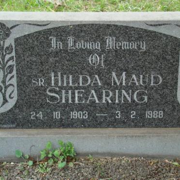 SHEARING Maud 1903-1988