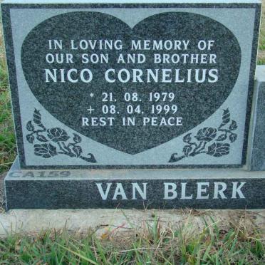 BLERK Nico Cornelius, van 1979-1999