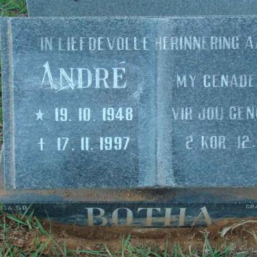 BOTHA Andre 1948-1997