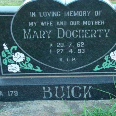 BUICK Mary Docherty 1952-1993