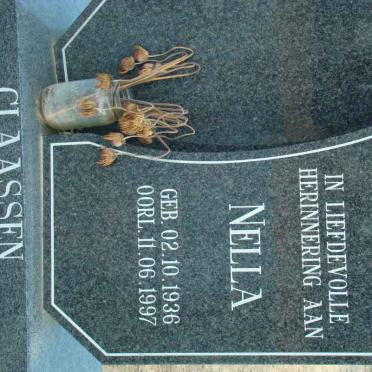 CLAASSEN Nella 1936-1997