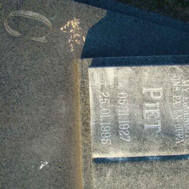 CLAASSEN Piet 1927-1995