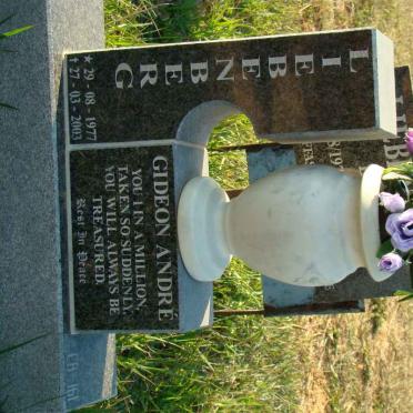 LIEBENBERG Gideon Andre 1977-2003