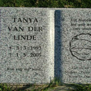 LINDE Tanya, van der 1993-2005