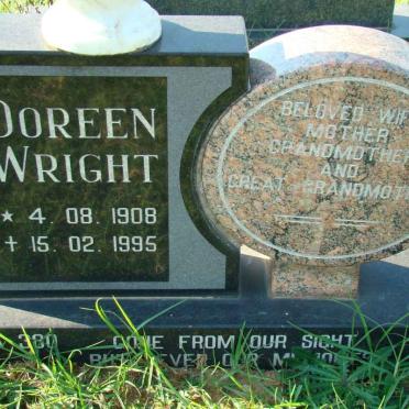WRIGHT Doreen 1908-1995