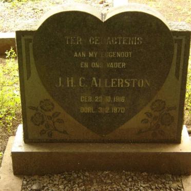 ALLERSTON J.H.C. 1916-1970